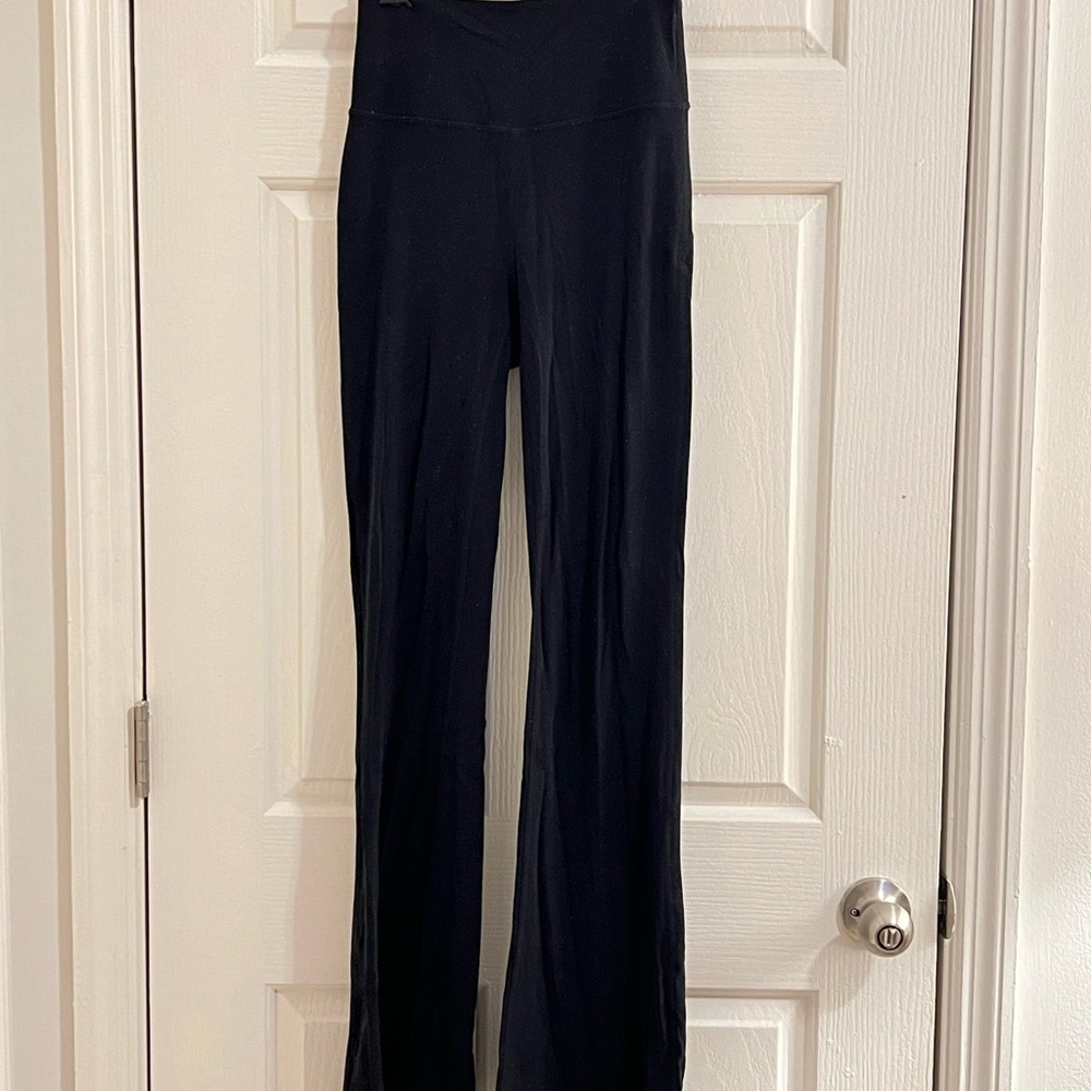 Lululemon Align Groove High Waisted Black Leggings Size 4